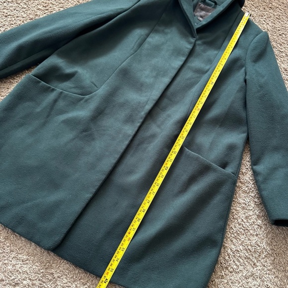 Women’s Covington Hunter Green Mid Length Zip Up Coat Size 1X - Picture 2 of 6